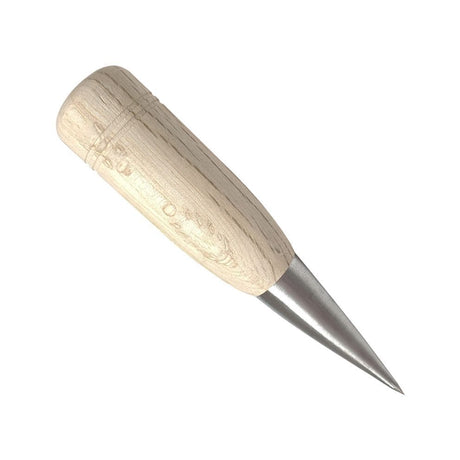 Japanese Asahi Kujiri Stainless Awl - Oak Handle