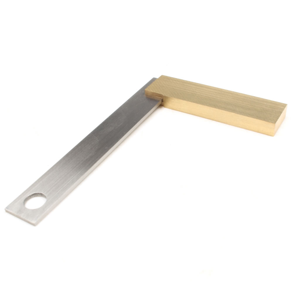 Shinwa Mini Try Square with Brass Stock