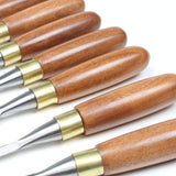 Ashley Iles Chisel Set handle colour