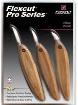 Flexcut Pro Series set in Flexcut packaging.